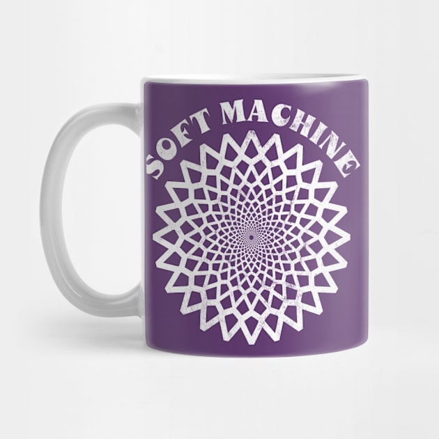 70s Look Original Soft Machine Fan Art Design by CultOfRomance